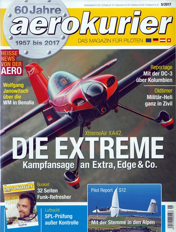 Große Freude: Der aerokurier berichtet über uns
